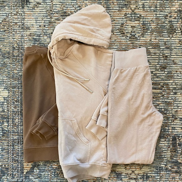 H&M Sweaters - H&M Hooded Sweatshirt, Sweatpants and Sweatshirt